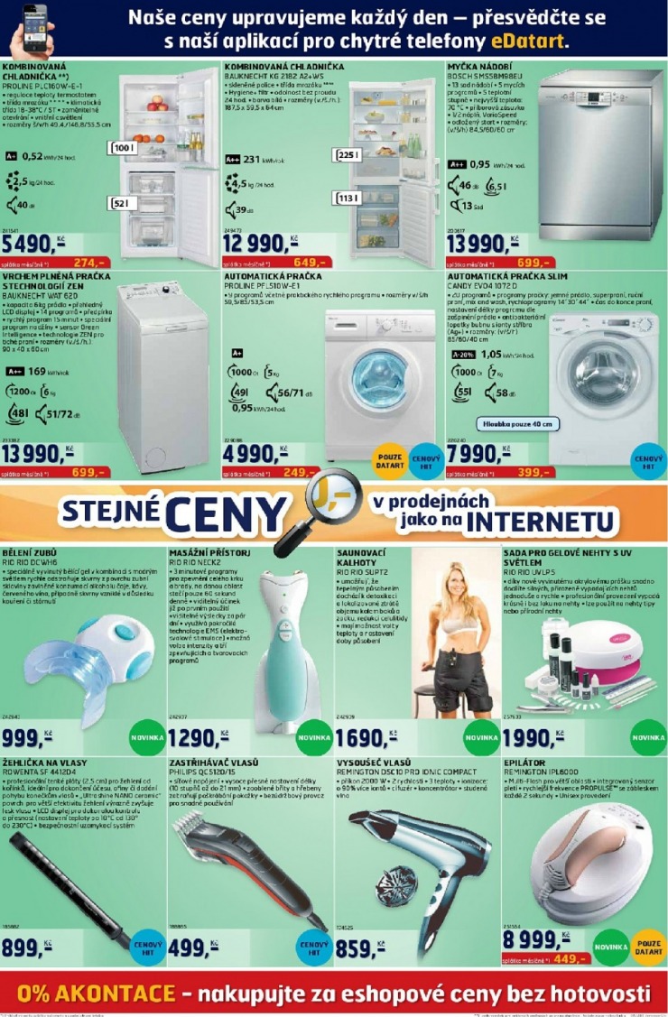 leták Datart strana 1 leták Datart strana 1
