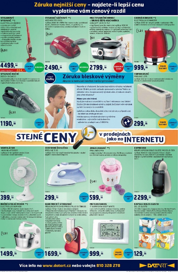 leták Datart strana 1 leták Datart strana 1