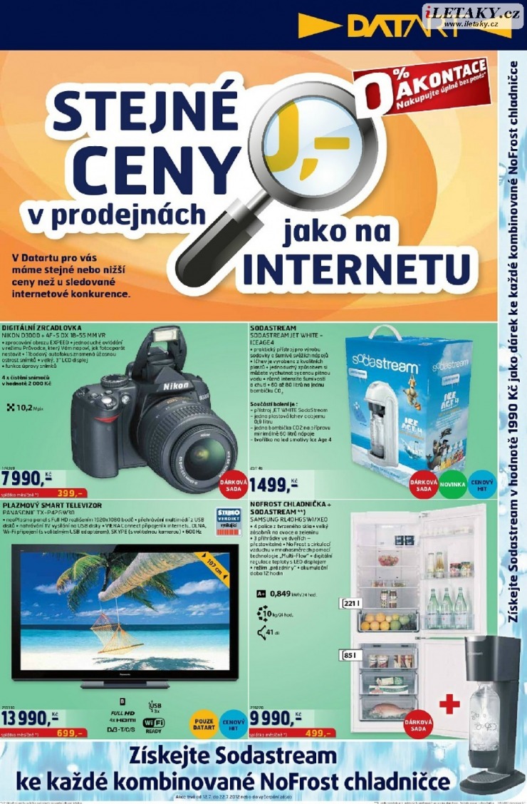 leták Datart strana 1 leták Datart strana 1