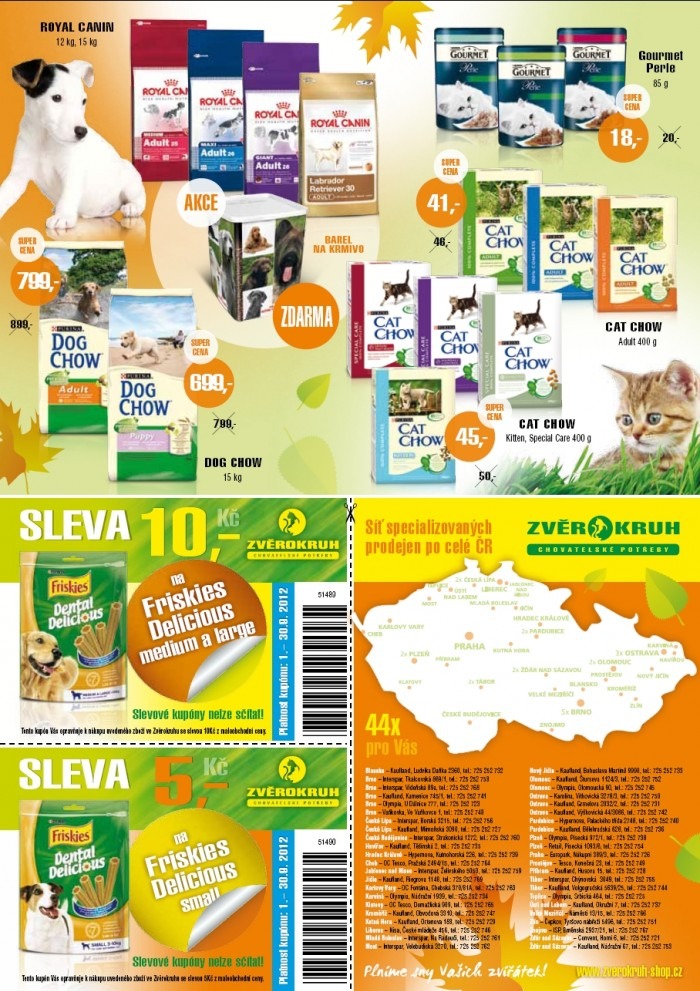 leták Zvěrokruh strana 1 leták Zvěrokruh strana 1