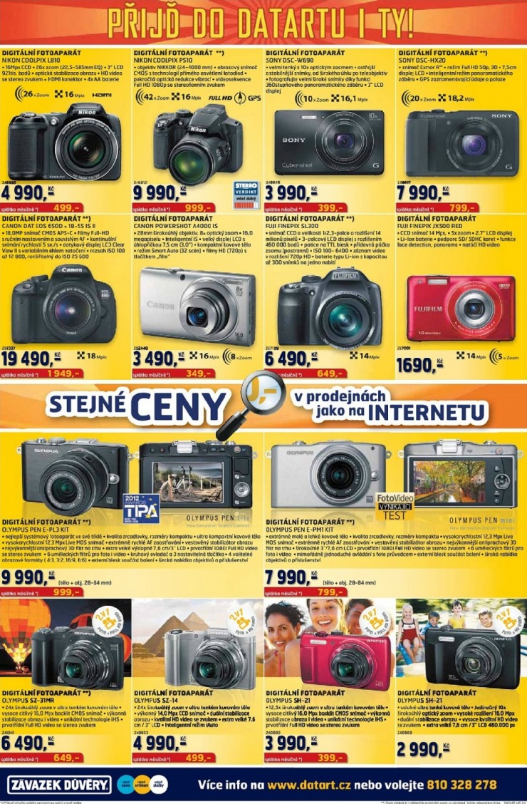 leták Datart strana 1 leták Datart strana 1