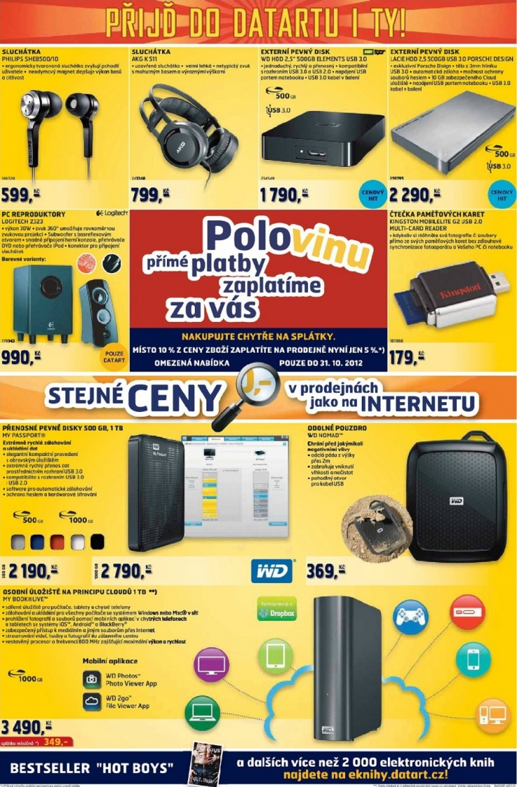 leták Datart strana 1 leták Datart strana 1