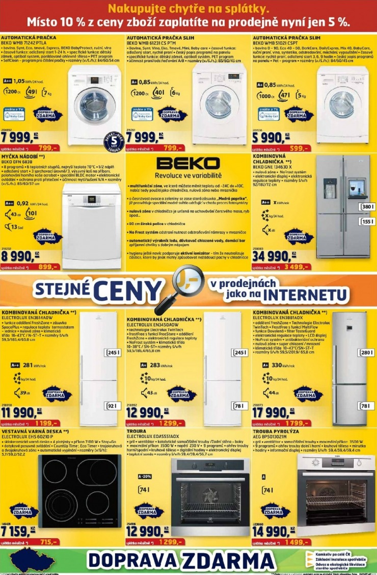 leták Datart strana 1 leták Datart strana 1