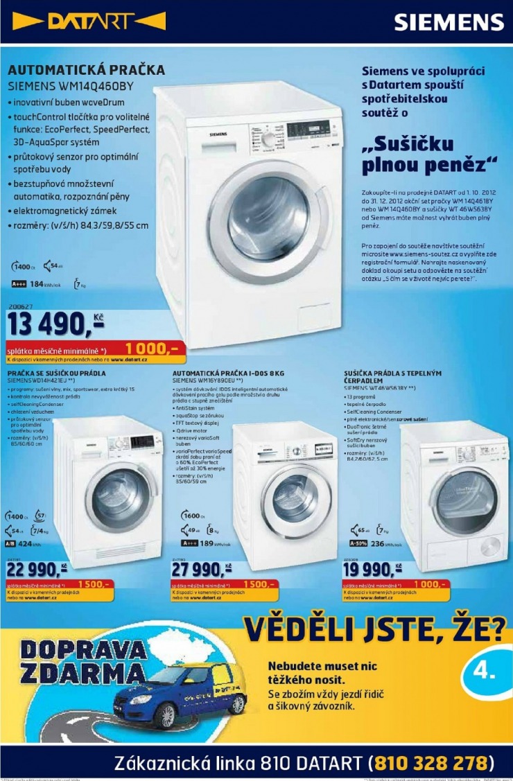 leták Datart strana 1 leták Datart strana 1