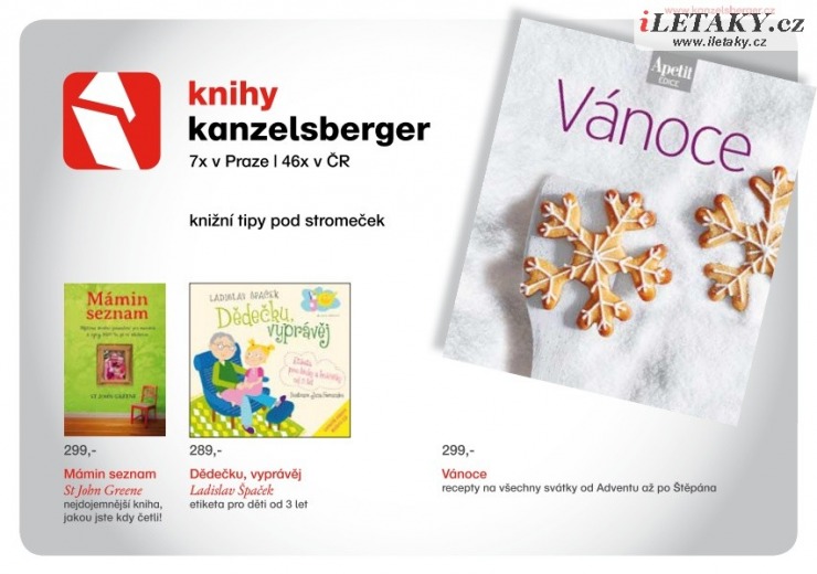 leták Knihy Kanzelsberger strana 1 leták Knihy Kanzelsberger strana 1
