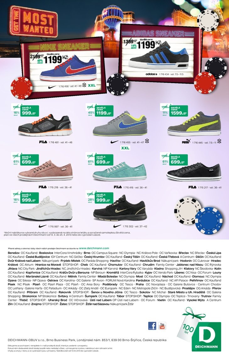 leták Deichmann Aktuální leták od 13.3.2013 strana 1 leták Deichmann Aktuální leták od 13.3.2013 strana 1