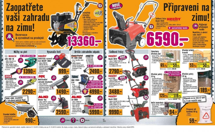 leták Hornbach Aktuální leták od 1.10.2013 strana 1 leták Hornbach Aktuální leták od 1.10.2013 strana 1