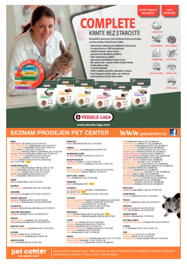leták Pet Center Akční leták od 1.11.2013 strana 1 leták Pet Center Akční leták od 1.11.2013 strana 1