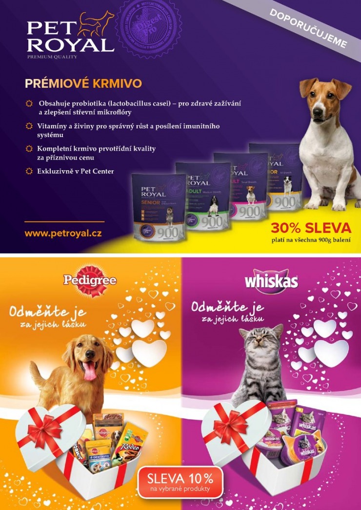 leták Pet Center Akční leták od 1.2.2014 strana 1 leták Pet Center Akční leták od 1.2.2014 strana 1