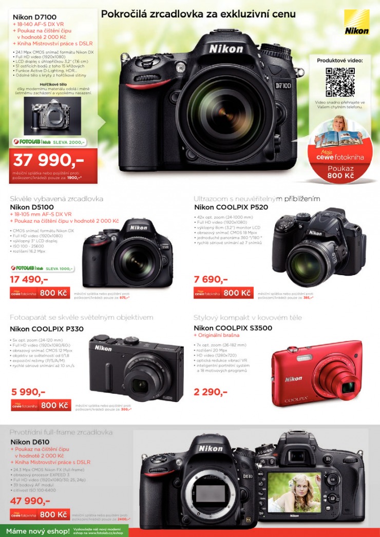 leták Fotolab Akční leták od 1.5.2014 strana 1