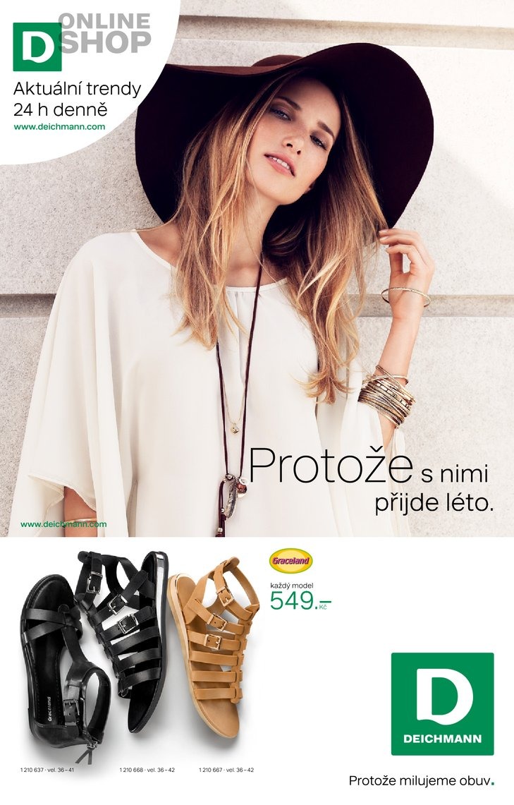 leták Deichmann Aktuální leták od 6.5.2014 strana 1 leták Deichmann Aktuální leták od 6.5.2014 strana 1