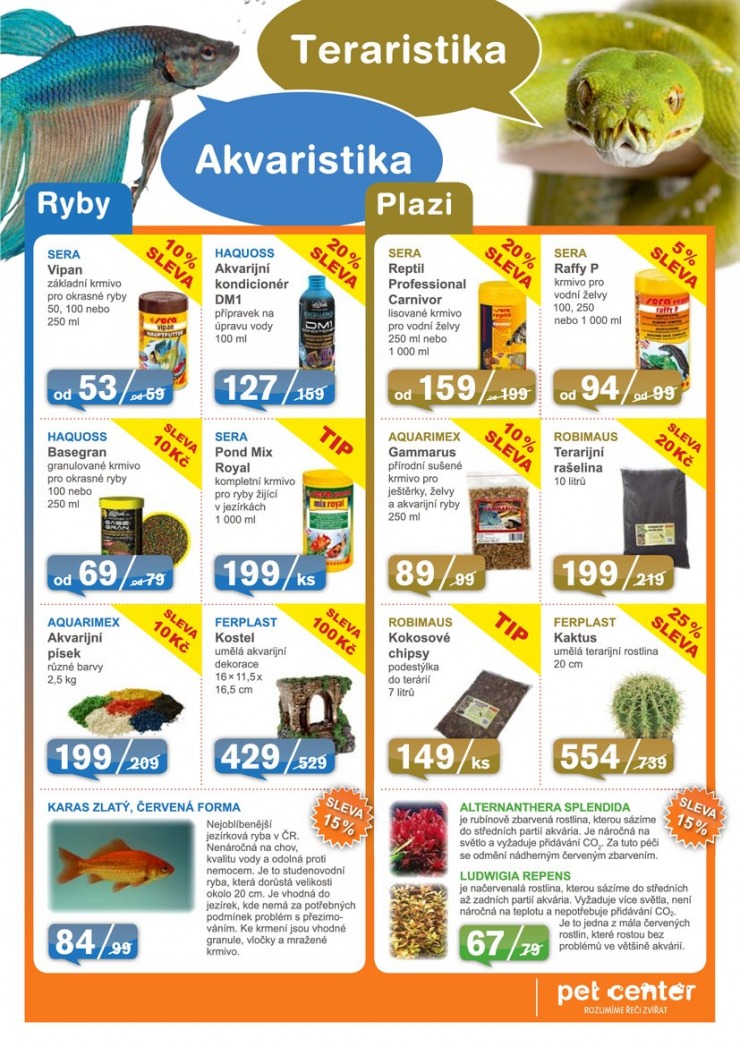 leták Pet Center Akční leták od 1.5.2014 strana 1 leták Pet Center Akční leták od 1.5.2014 strana 1