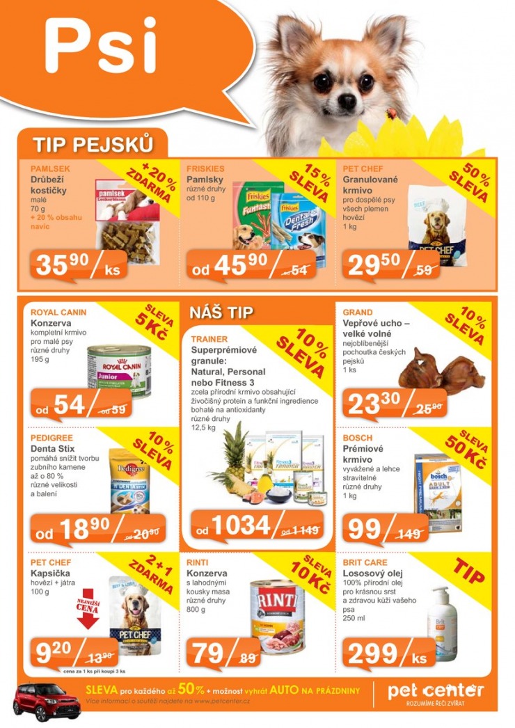 leták Pet Center Akční leták od 1.6.2014 strana 1 leták Pet Center Akční leták od 1.6.2014 strana 1