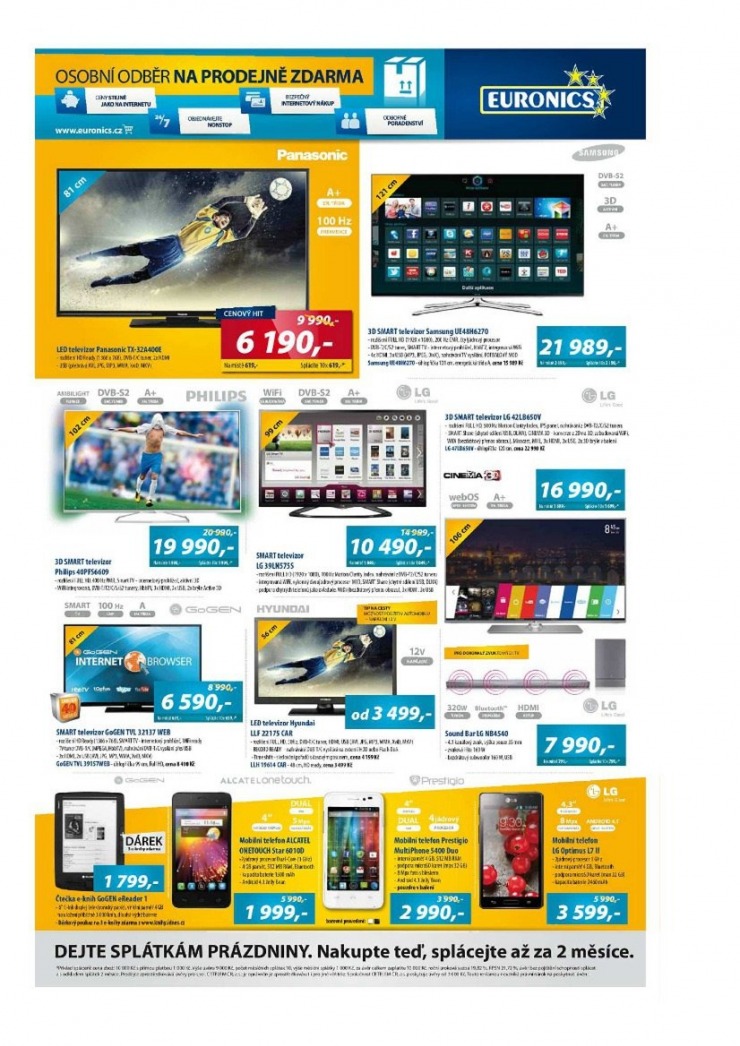 leták Euronics Aktuální leták od 9.7.2014 strana 1 leták Euronics Aktuální leták od 9.7.2014 strana 1