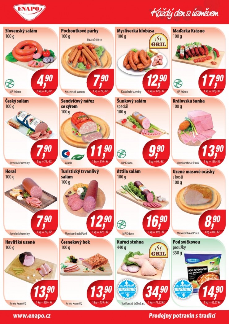 leták Enapo Akční leták od 13.8.2014 strana 1 leták Enapo Akční leták od 13.8.2014 strana 1