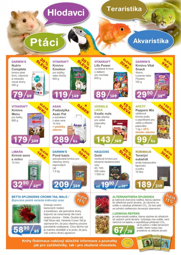leták Pet Center Akční leták od 1.9.2014 strana 1 leták Pet Center Akční leták od 1.9.2014 strana 1