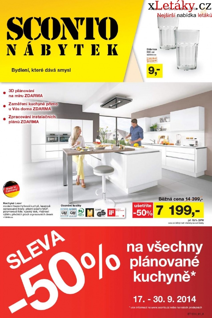 leták Sconto nábytek leták strana 1 leták Sconto nábytek leták strana 1