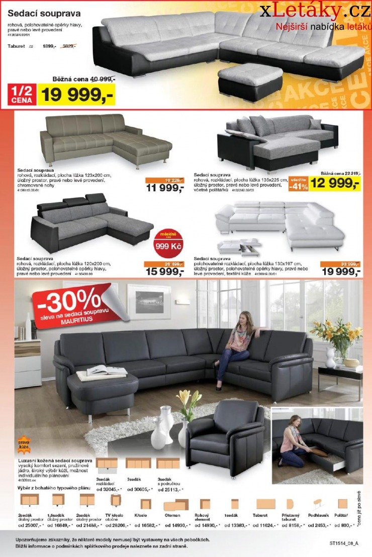 leták Sconto nábytek leták strana 1 leták Sconto nábytek leták strana 1