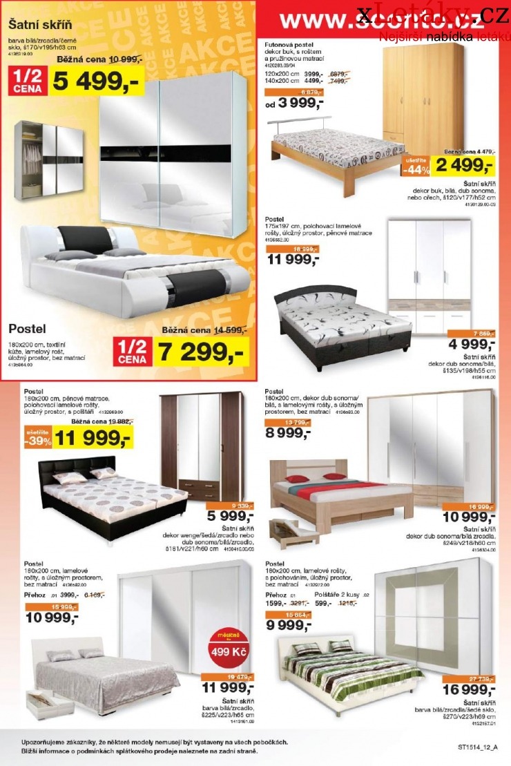 leták Sconto nábytek leták strana 1 leták Sconto nábytek leták strana 1
