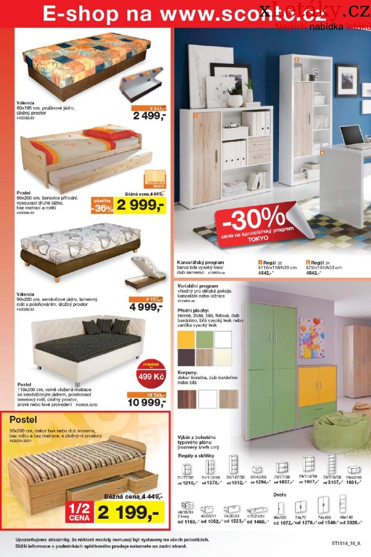 leták Sconto nábytek leták strana 1 leták Sconto nábytek leták strana 1
