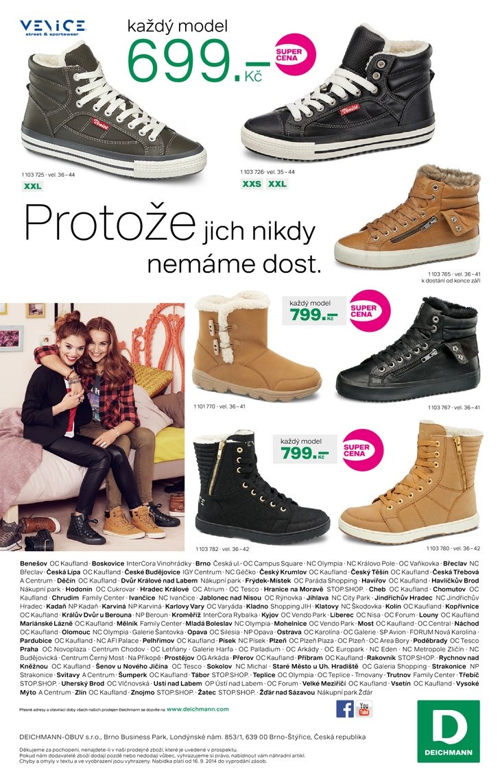 leták Deichmann Aktuální leták od 23.9.2014 strana 1 leták Deichmann Aktuální leták od 23.9.2014 strana 1