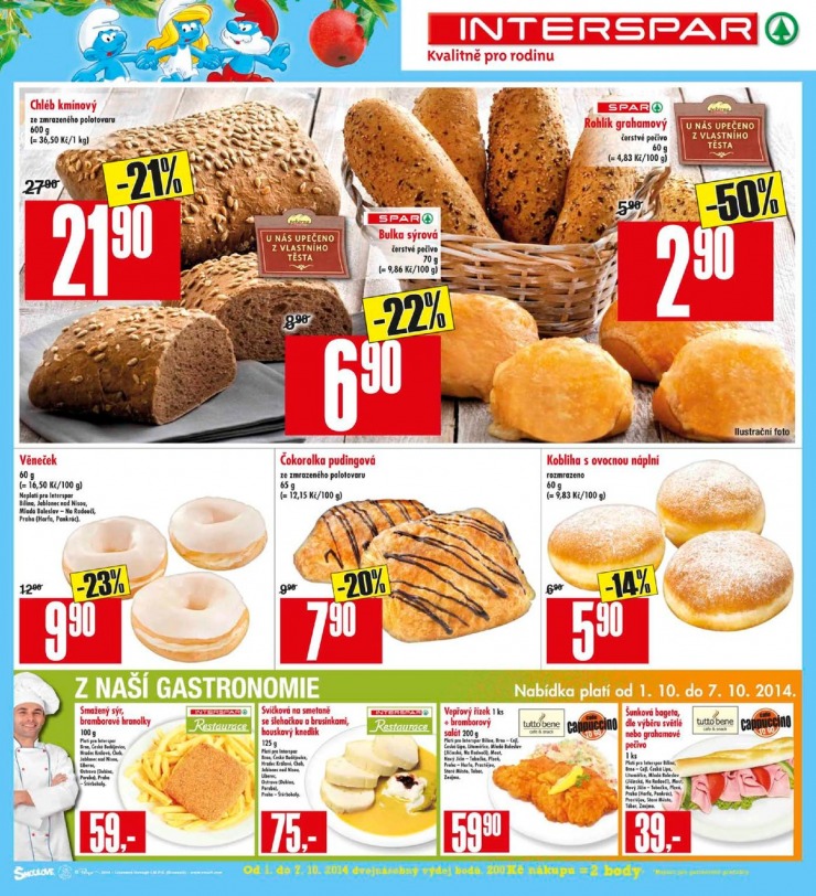 leták Interspar Akční nabídka od 1.10.2014 strana 1 leták Interspar Akční nabídka od 1.10.2014 strana 1
