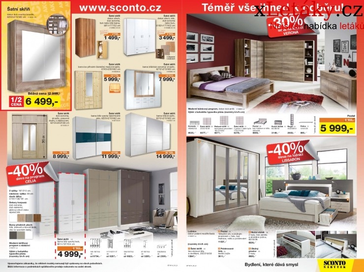 leták Sconto nábytek leták strana 1 leták Sconto nábytek leták strana 1