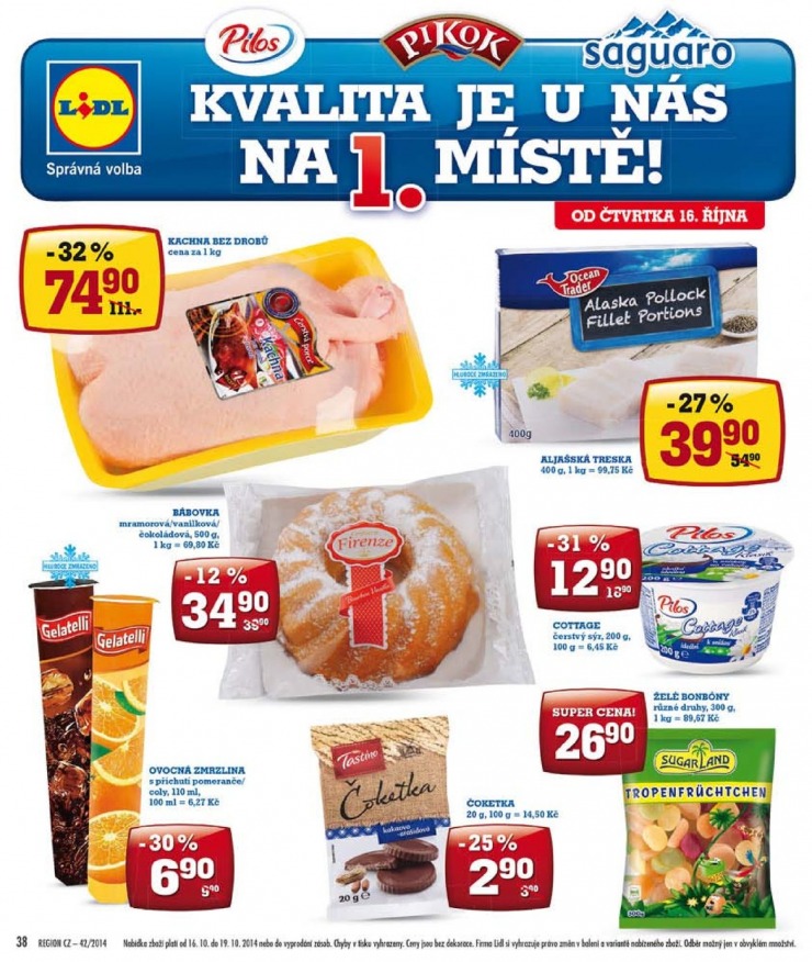 leták Lidl Akční nabídka od 13.10.2014 strana 1 leták Lidl Akční nabídka od 13.10.2014 strana 1