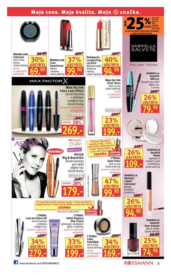 leták Rossmann Leták od 13.10.2014 strana 1 leták Rossmann Leták od 13.10.2014 strana 1