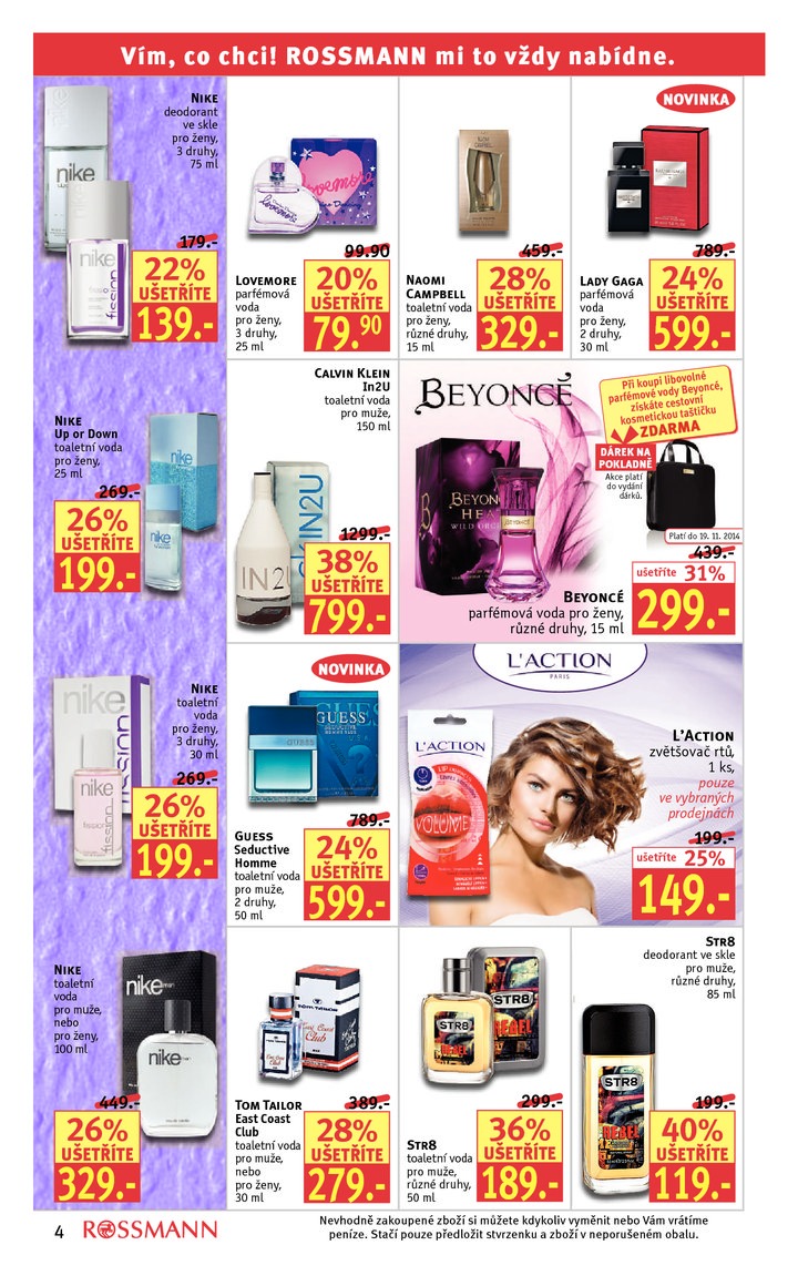 leták Rossmann Leták od 13.10.2014 strana 1 leták Rossmann Leták od 13.10.2014 strana 1