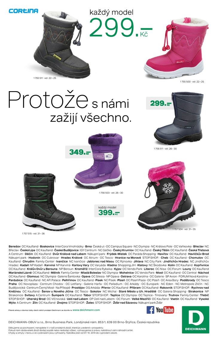 leták Deichmann Aktuální leták od 7.10.2014 strana 1 leták Deichmann Aktuální leták od 7.10.2014 strana 1