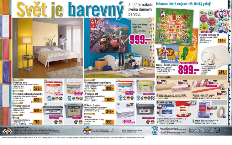 leták Hornbach Aktuální leták od 1.11.2014 strana 1 leták Hornbach Aktuální leták od 1.11.2014 strana 1