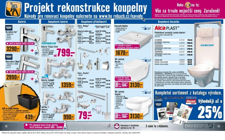 leták Hornbach Aktuální leták od 1.11.2014 strana 1 leták Hornbach Aktuální leták od 1.11.2014 strana 1