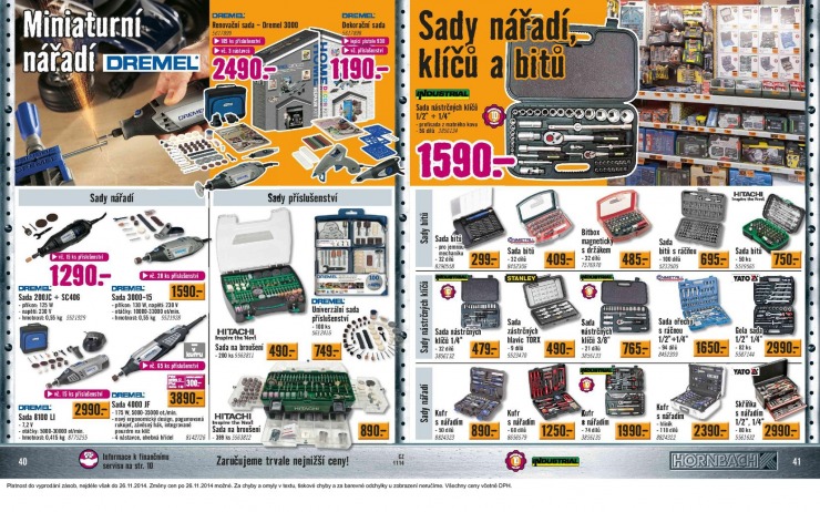 leták Hornbach Aktuální leták od 1.11.2014 strana 1 leták Hornbach Aktuální leták od 1.11.2014 strana 1