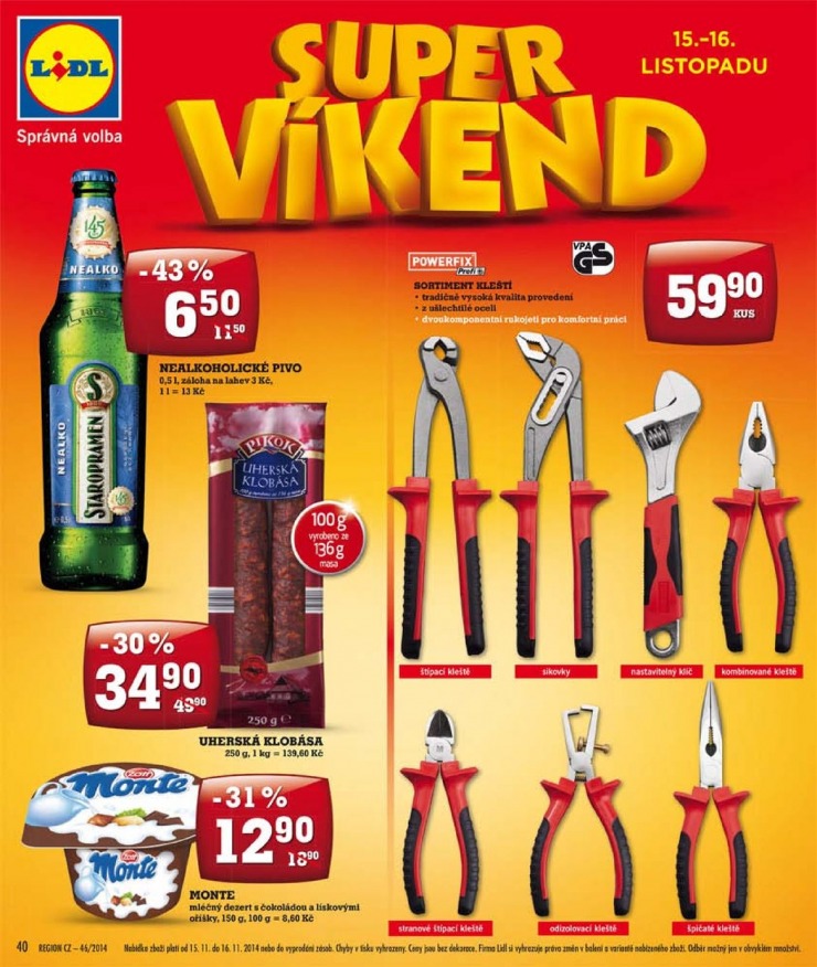leták Lidl Akční nabídka od 10.11.2014 strana 1 leták Lidl Akční nabídka od 10.11.2014 strana 1