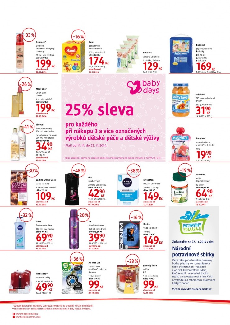 leták DM drogerie Journal od 12.11.2014 strana 1 leták DM drogerie Journal od 12.11.2014 strana 1