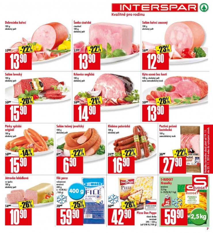 leták Interspar Akční nabídka od 19.11.2014 strana 1 leták Interspar Akční nabídka od 19.11.2014 strana 1