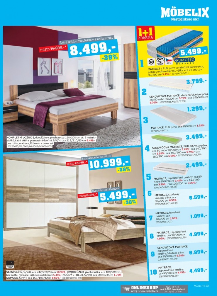 leták Mobelix Cenová trhák od 17.11.2014 strana 1 leták Mobelix Cenová trhák od 17.11.2014 strana 1