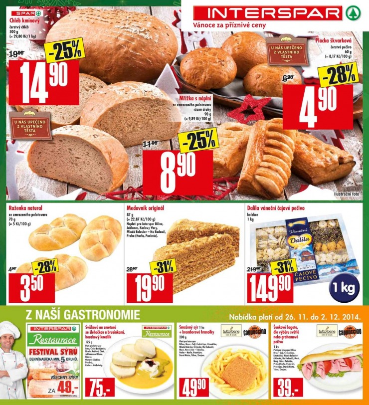 leták Interspar Akční nabídka od 26.11.2014 strana 1 leták Interspar Akční nabídka od 26.11.2014 strana 1