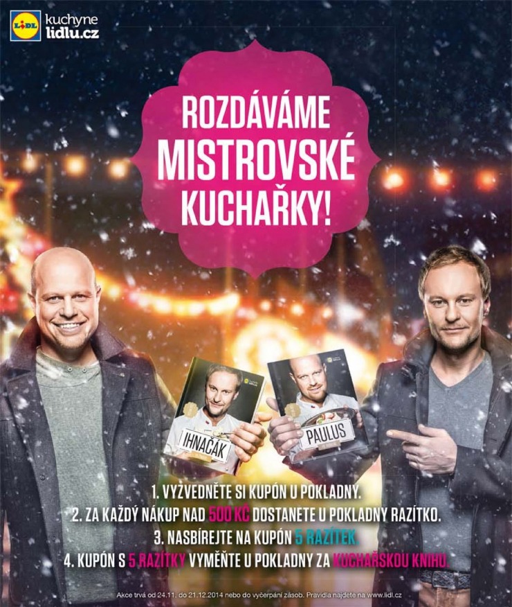 leták Lidl Akční nabídka od 1.11.2014 strana 1