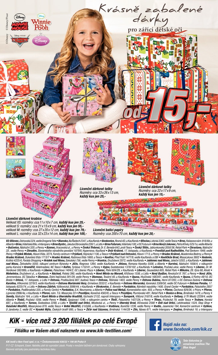 leták Kik textil Prospekt od 3.12.2014 strana 1 leták Kik textil Prospekt od 3.12.2014 strana 1