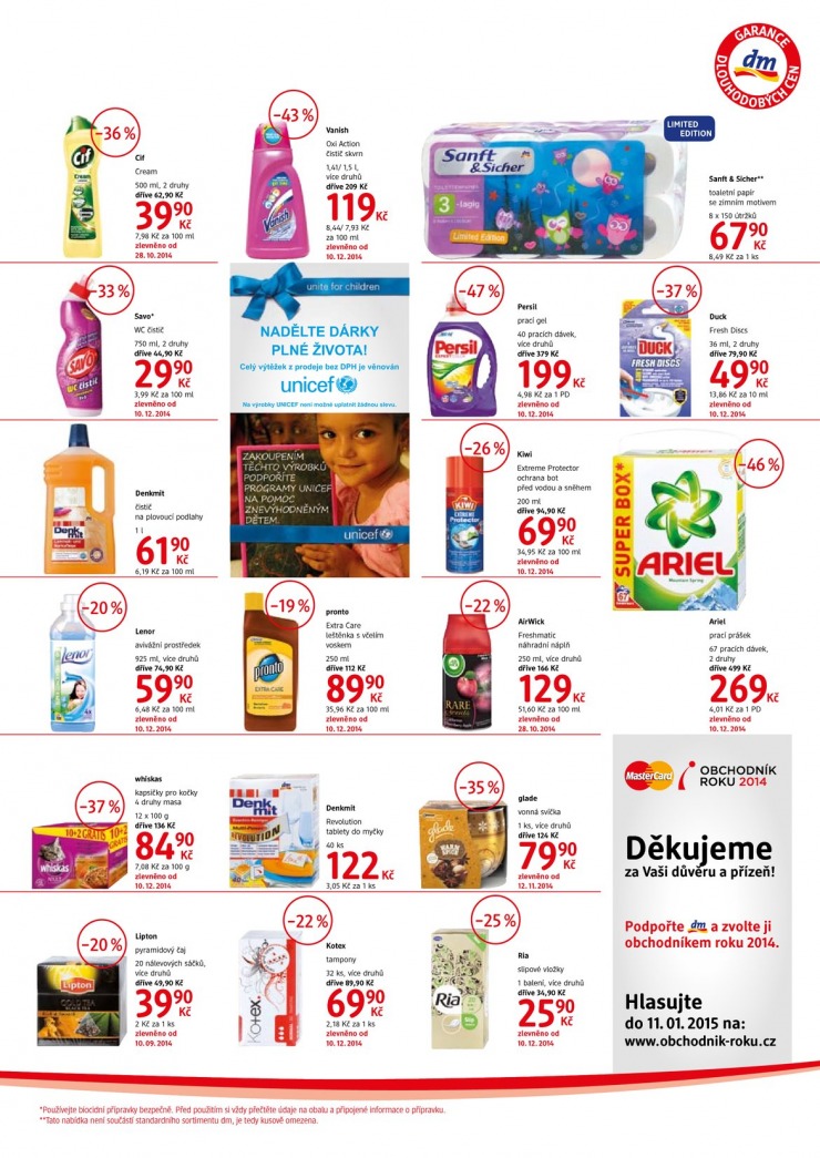 leták DM drogerie Journal od 10.12.2014 strana 1 leták DM drogerie Journal od 10.12.2014 strana 1