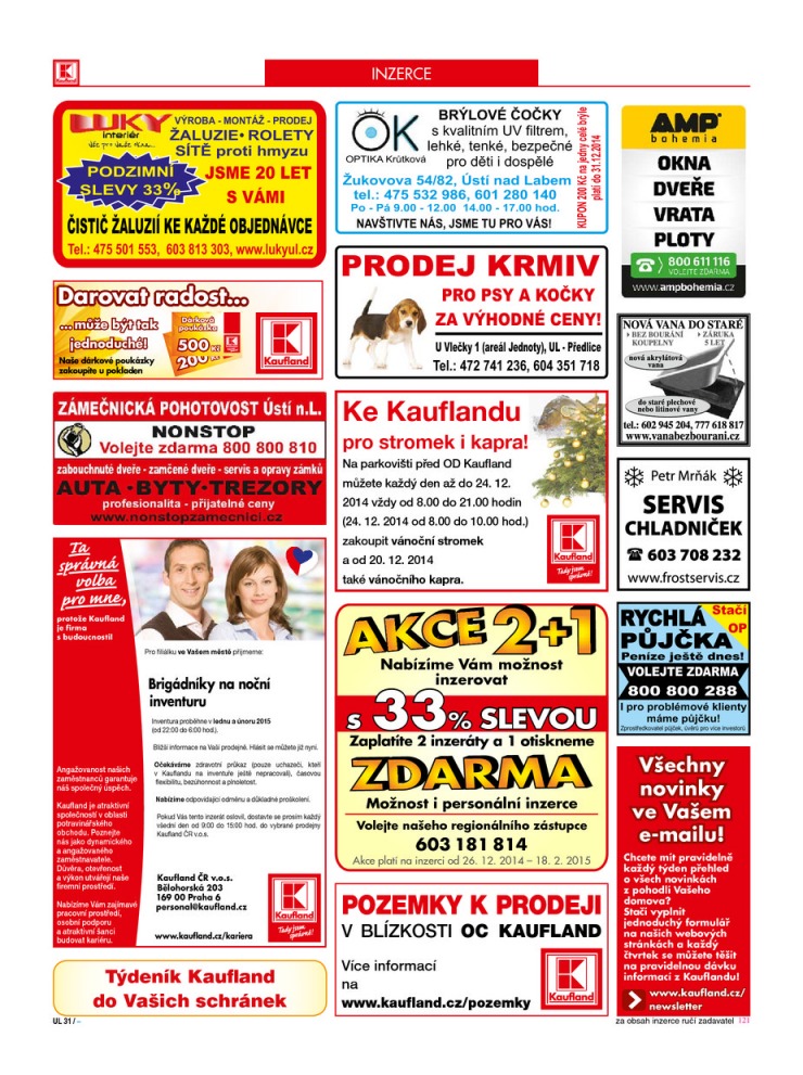 leták Kaufland Aktuální nabídka od 18.12.2014 strana 1 leták Kaufland Aktuální nabídka od 18.12.2014 strana 1