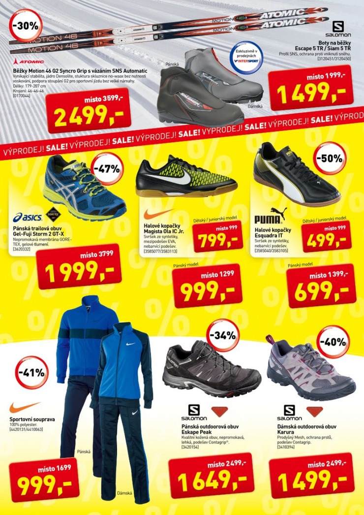 leták Intersport Aktuální leták od 27.12.2014 strana 1 leták Intersport Aktuální leták od 27.12.2014 strana 1