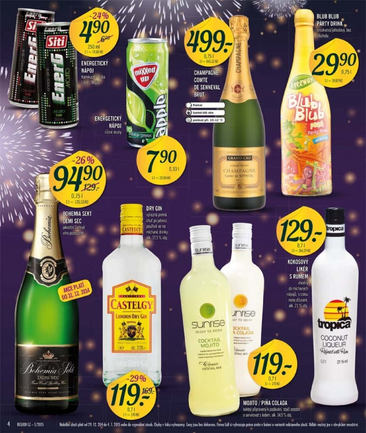 leták Lidl Akční nabídka od 29.12.2014 strana 1 leták Lidl Akční nabídka od 29.12.2014 strana 1