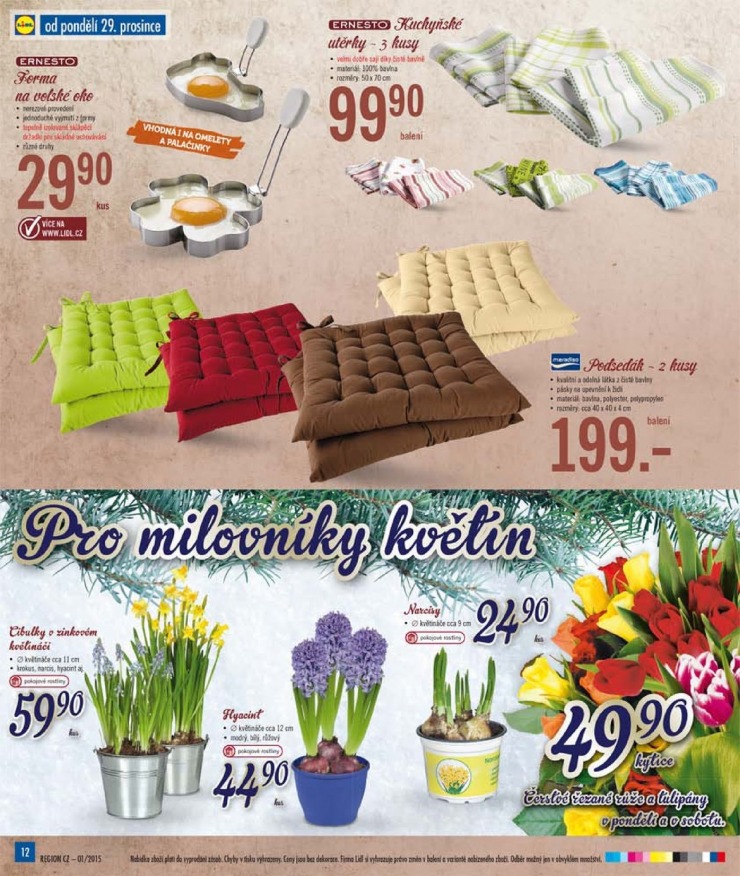 leták Lidl Akční nabídka od 29.12.2014 strana 1 leták Lidl Akční nabídka od 29.12.2014 strana 1