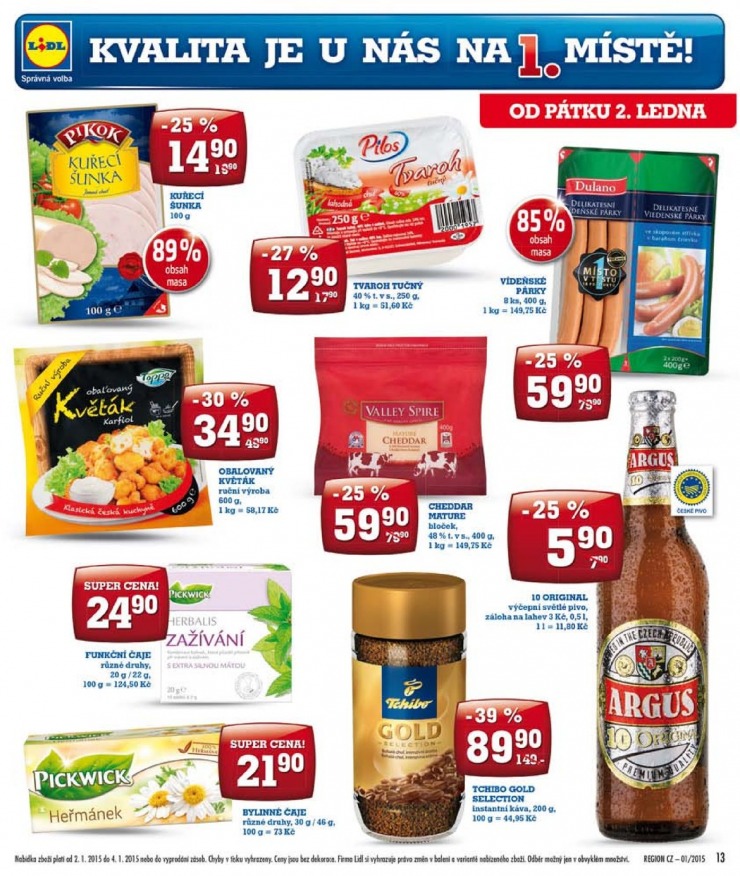 leták Lidl Akční nabídka od 29.12.2014 strana 1 leták Lidl Akční nabídka od 29.12.2014 strana 1