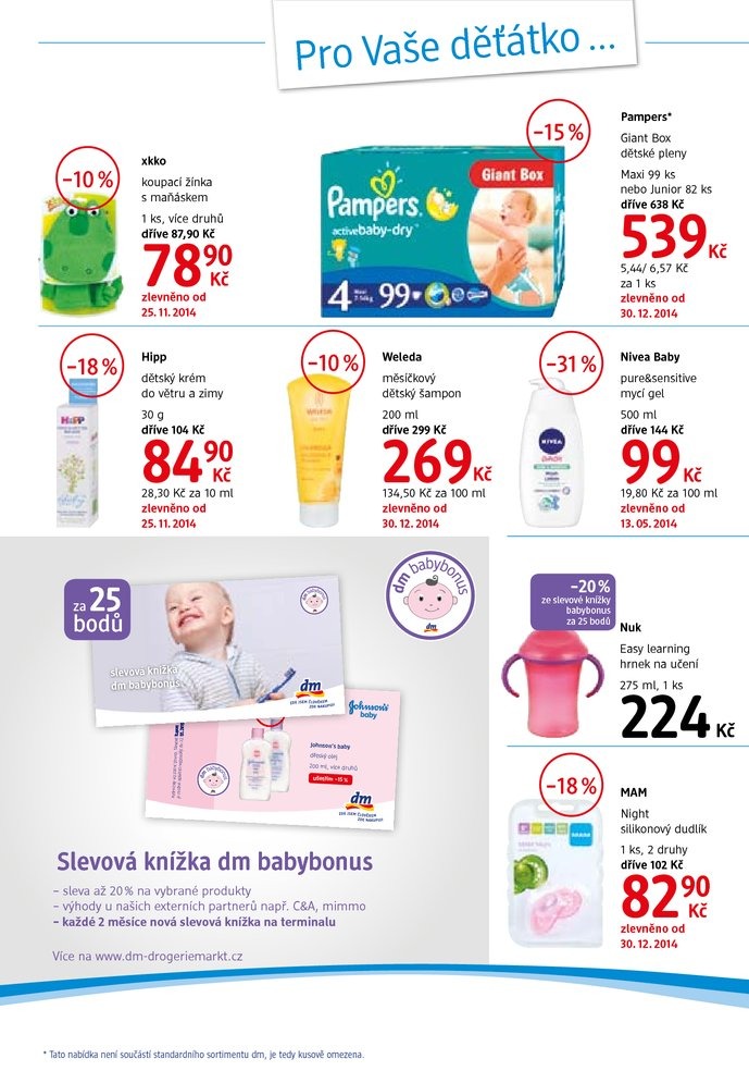 leták DM drogerie Journal 2.část od 31.12.2014 strana 1 leták DM drogerie Journal 2.část od 31.12.2014 strana 1