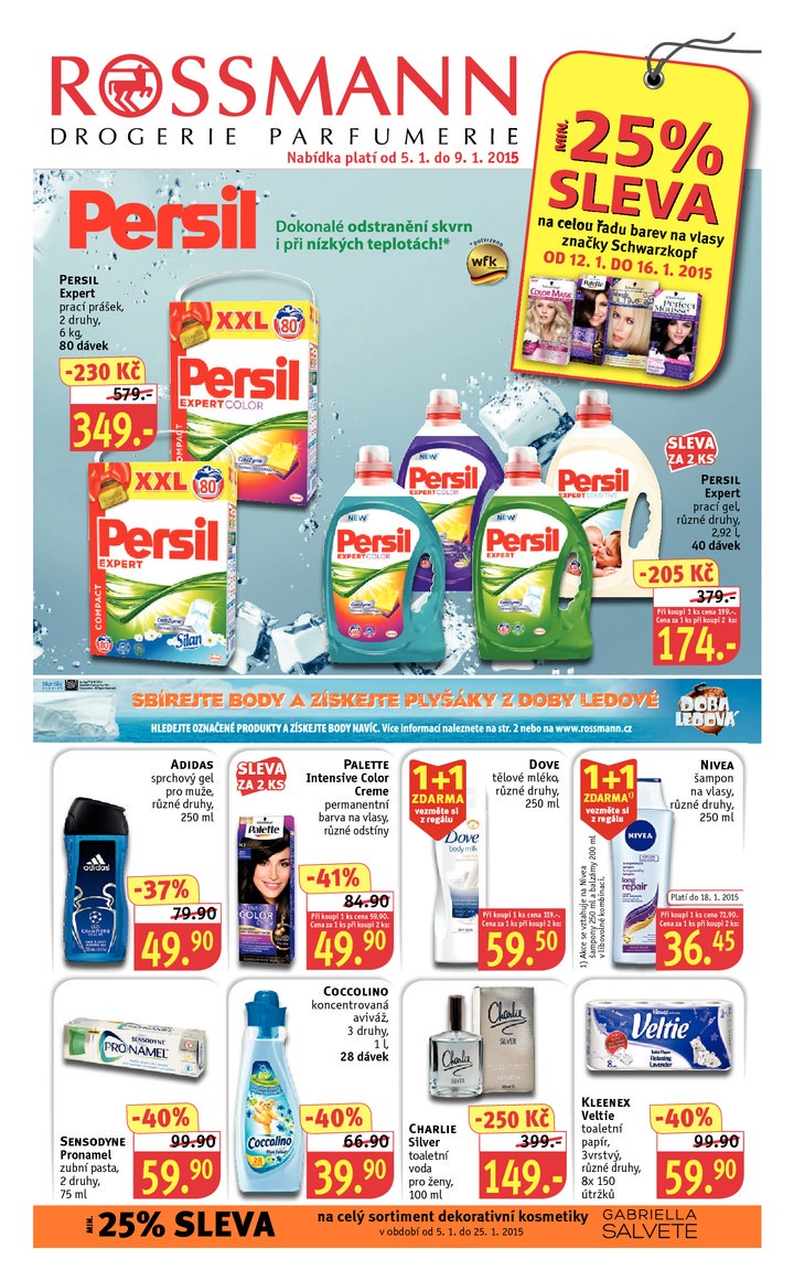 leták Rossmann Leták od 5.1.2015 strana 1 leták Rossmann Leták od 5.1.2015 strana 1