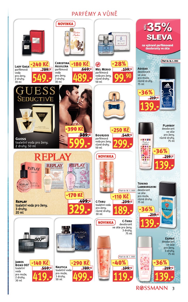leták Rossmann Leták od 5.1.2015 strana 1 leták Rossmann Leták od 5.1.2015 strana 1